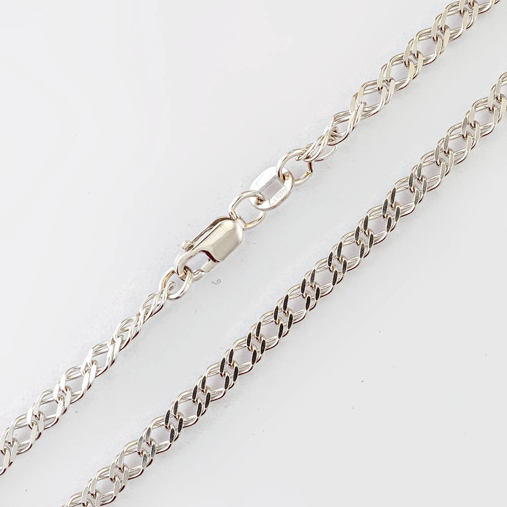 Цепь из белого золота 585 пробы