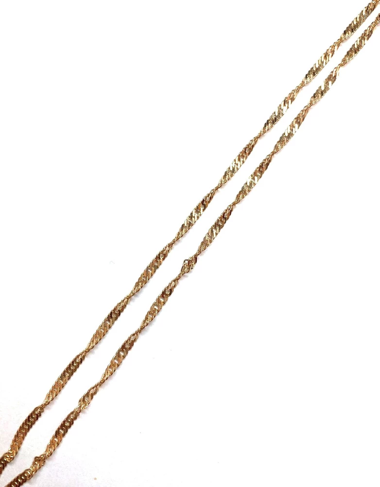 Цепь из красного золота 585 пробы