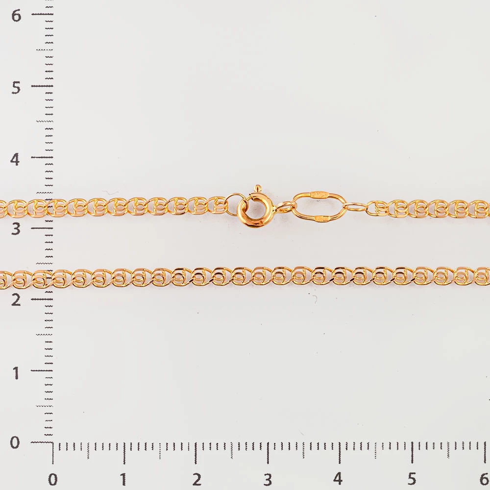 Цепь из красного золота 585 пробы