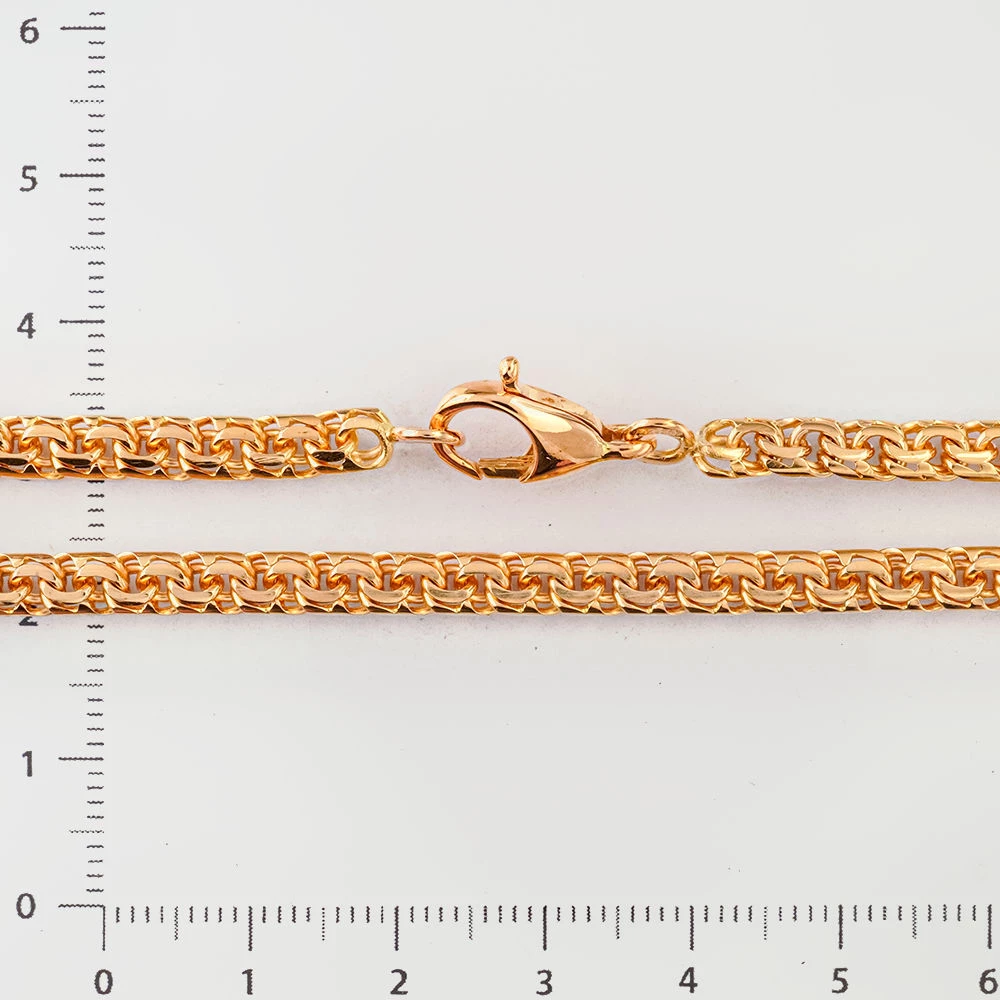 Цепь из красного золота 583 пробы