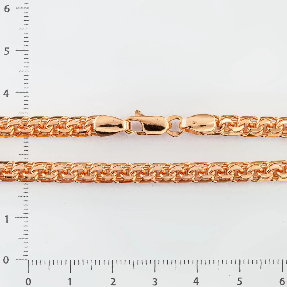 Цепь из красного золота 585 пробы