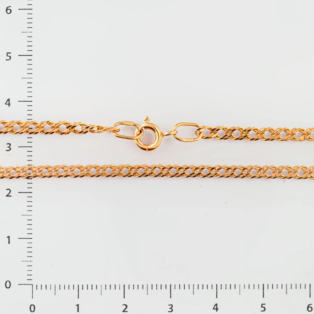 Цепь из красного золота 585 пробы