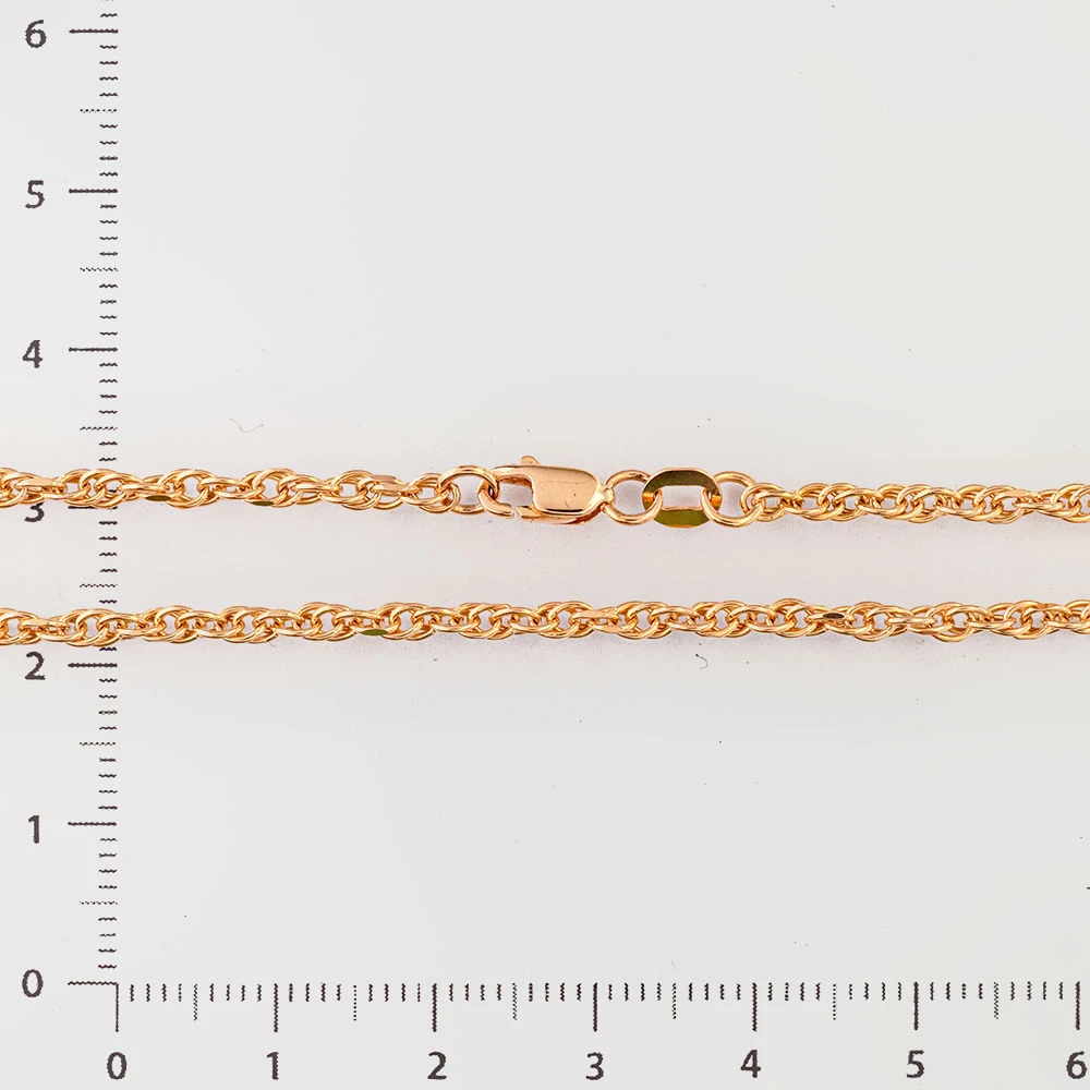 Цепь из красного золота 585 пробы