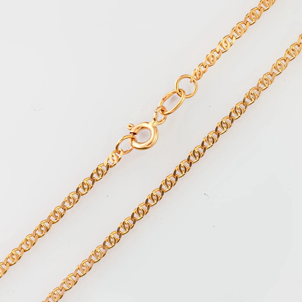 Цепь из красного золота 585 пробы