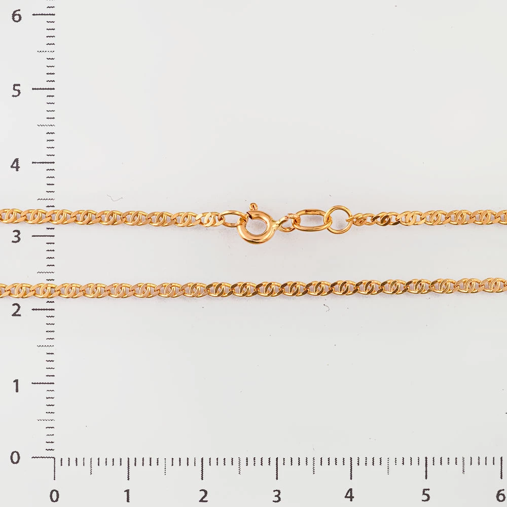 Цепь из красного золота 585 пробы