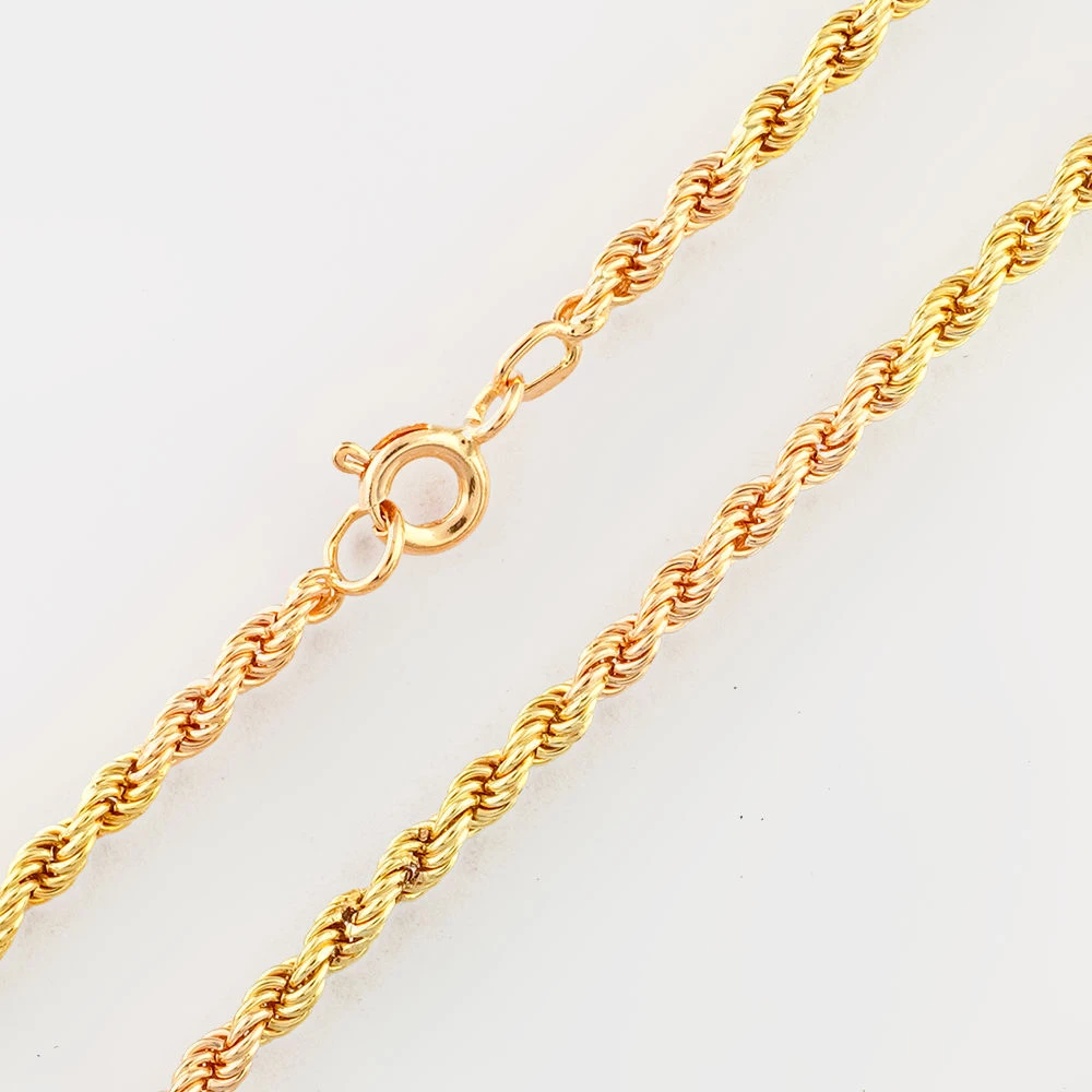 Цепь из красного золота 585 пробы