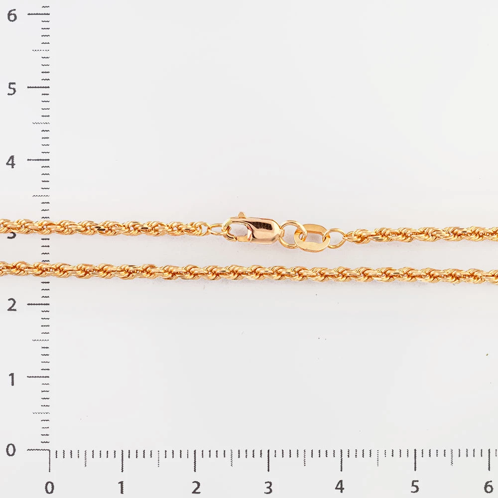 Цепь из красного золота 585 пробы