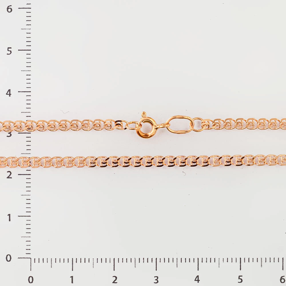 Цепь из красного золота 585 пробы