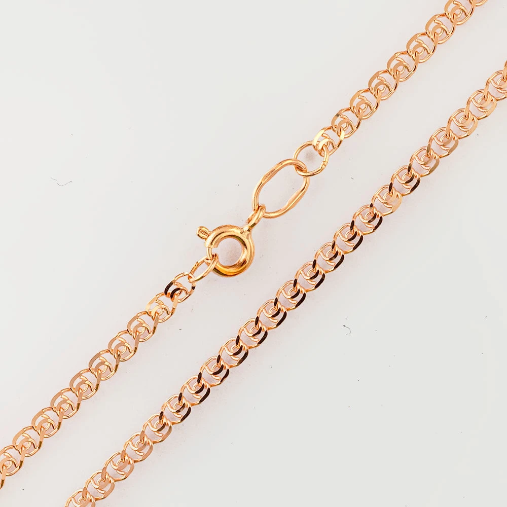 Цепь из красного золота 585 пробы