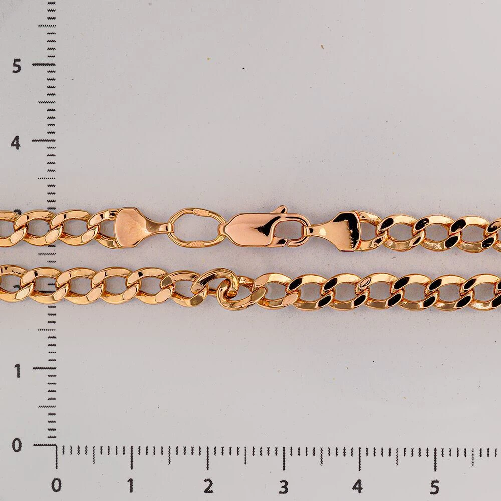 Цепь из красного золота 585 пробы