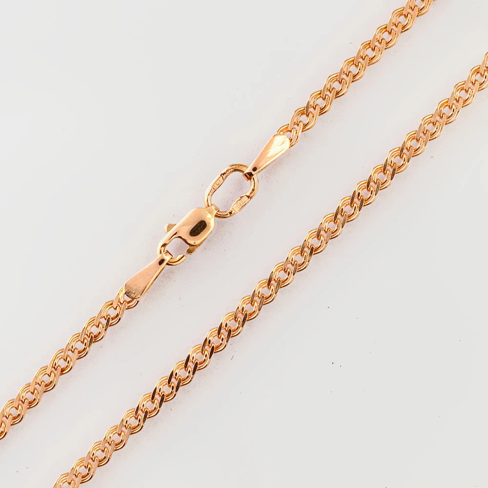 Цепь из красного золота 585 пробы