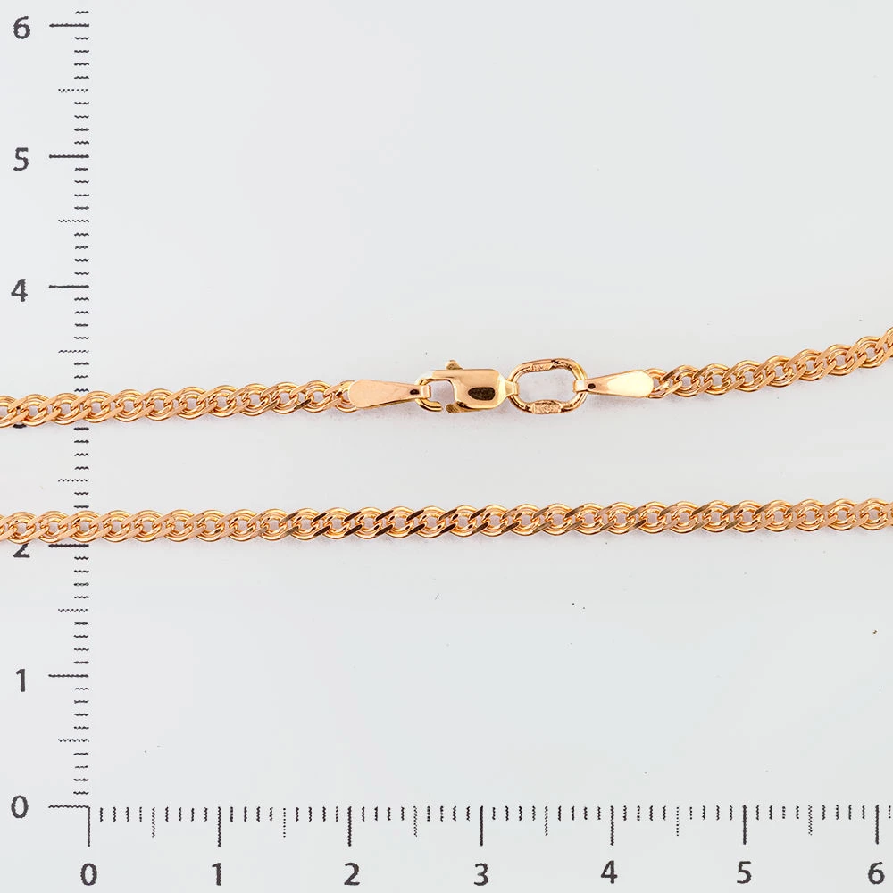 Цепь из красного золота 585 пробы