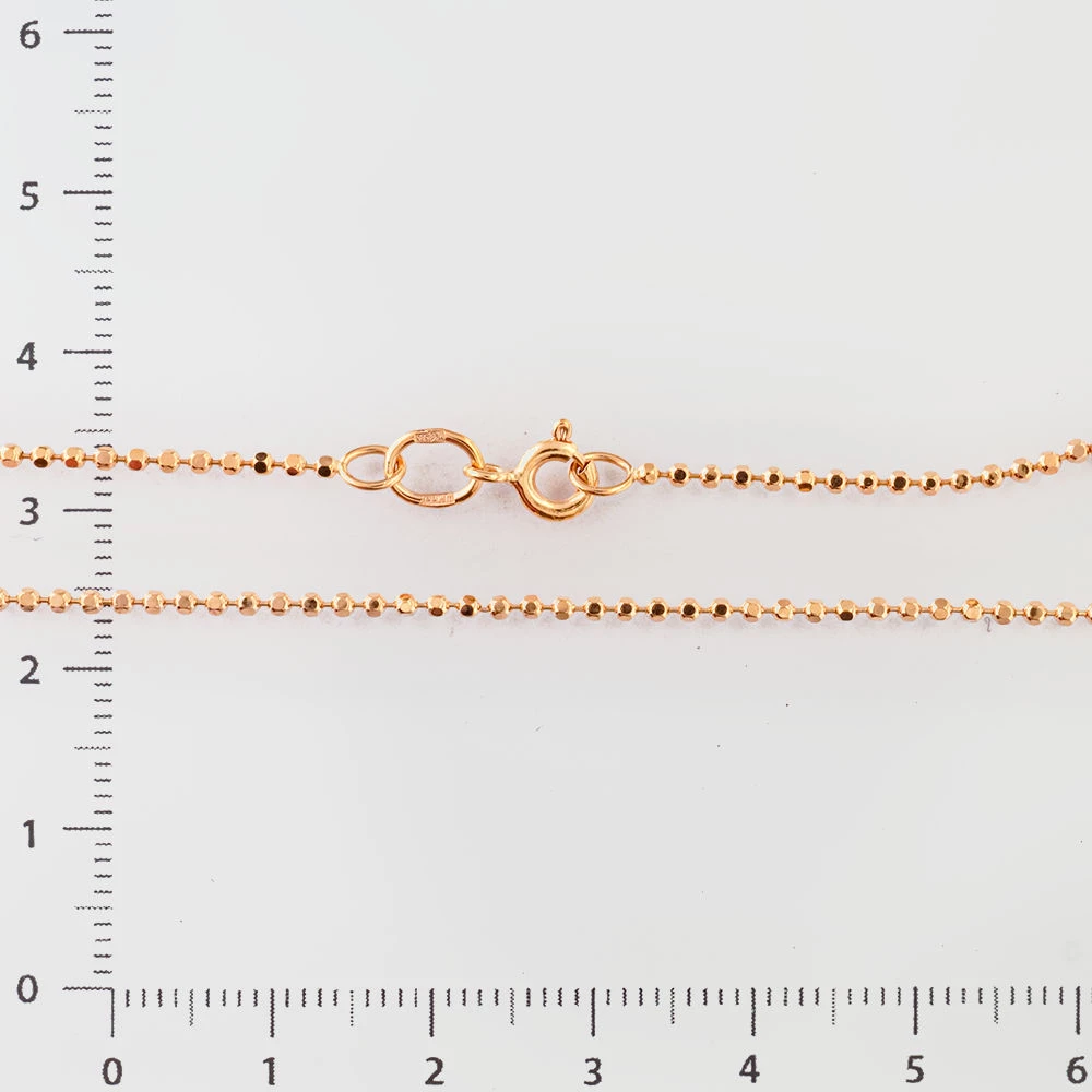 Цепь из красного золота 585 пробы