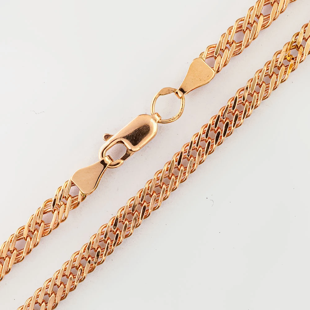 Цепь из красного золота 585 пробы