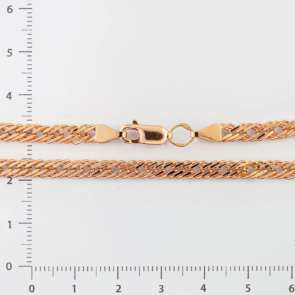 Цепь из красного золота 585 пробы