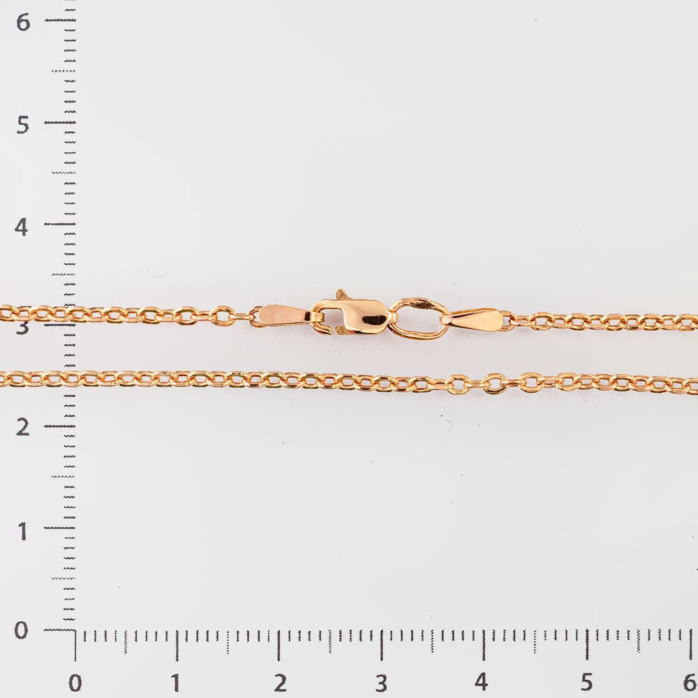 Цепь из красного золота 585 пробы
