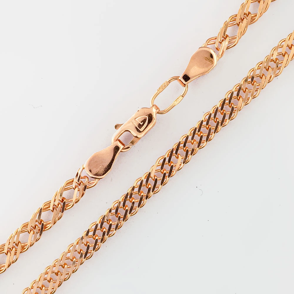 Цепь из красного золота 585 пробы