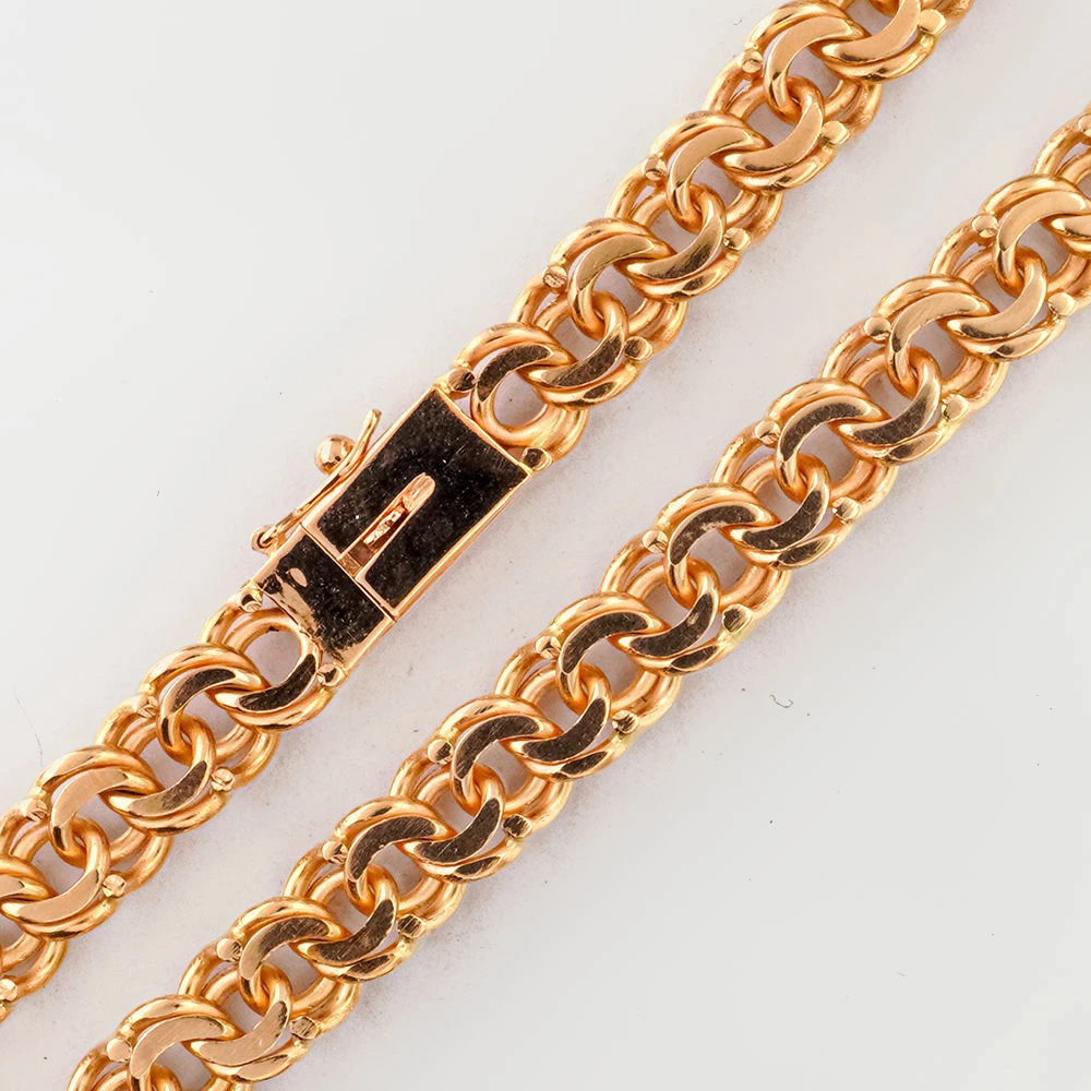 Цепь из красного золота 585 пробы