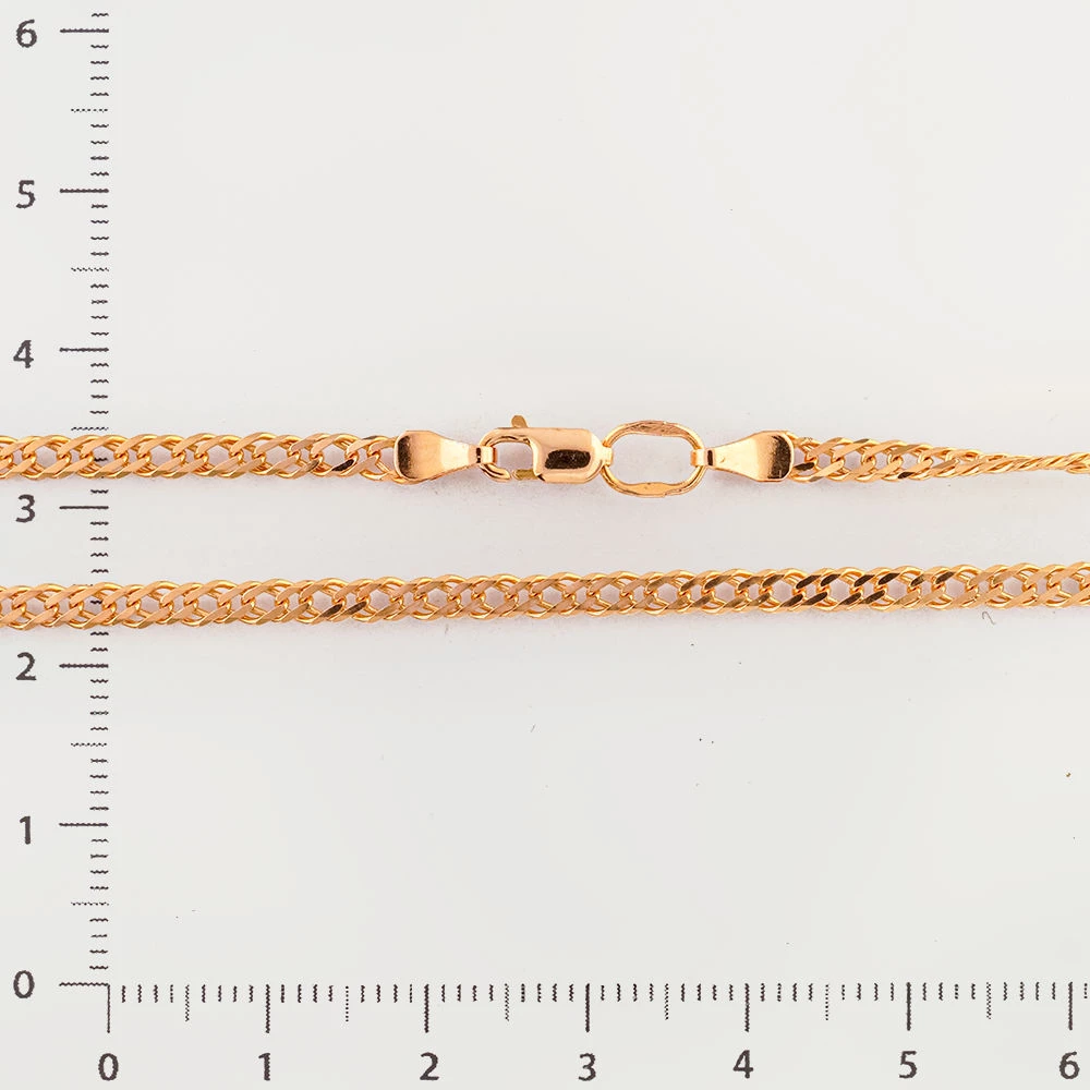 Цепь из красного золота 585 пробы