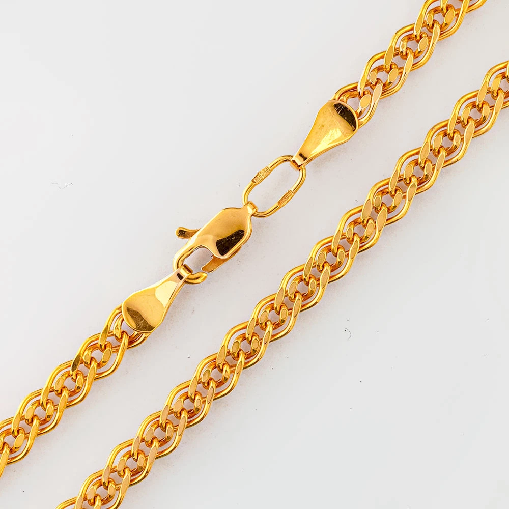 Цепь из желтого золота 585 пробы