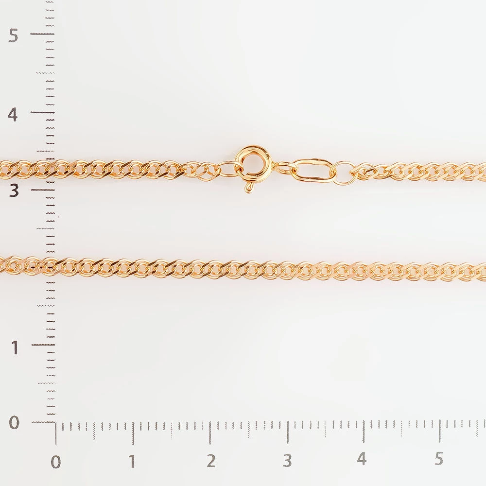 Цепь из красного золота 585 пробы