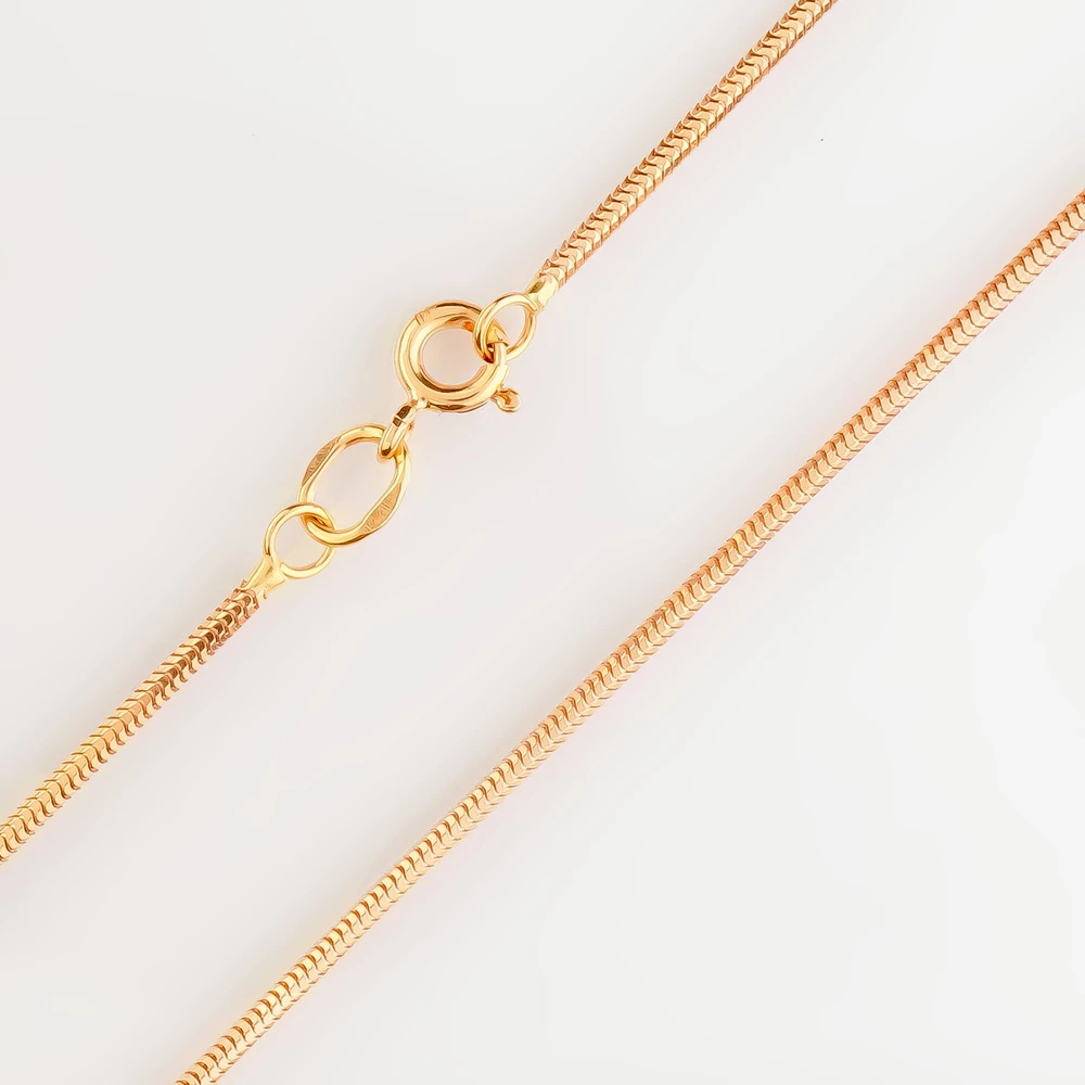 Цепь из красного золота 585 пробы