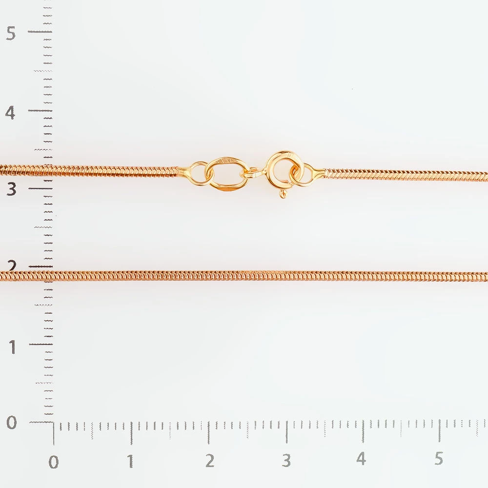 Цепь из красного золота 585 пробы