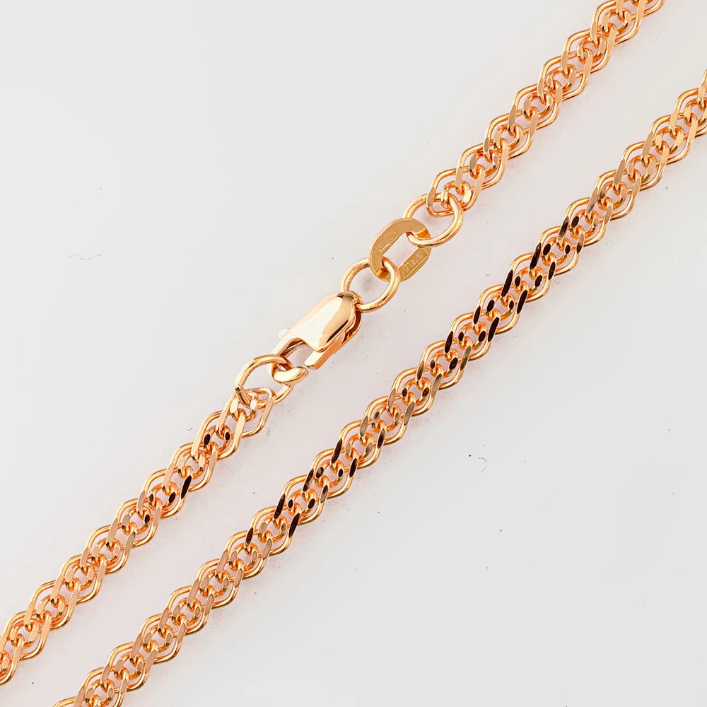 Цепь из красного золота 585 пробы