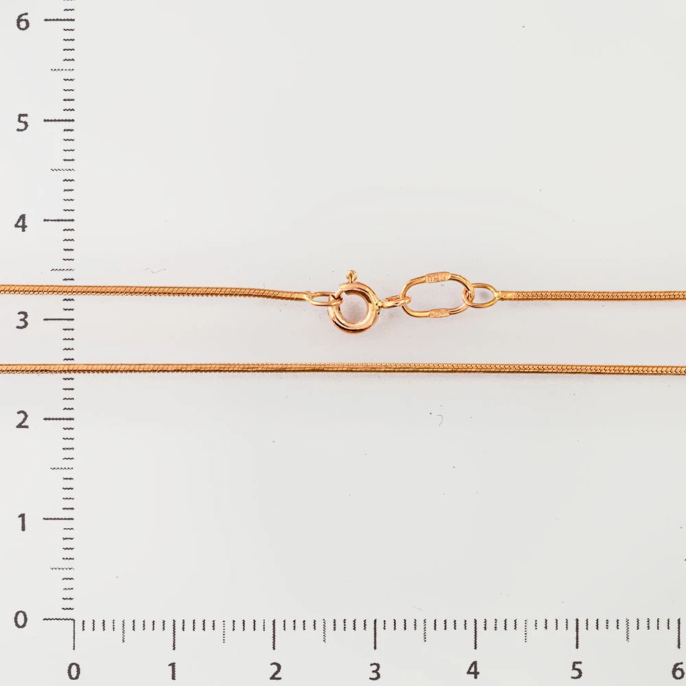 Цепь из красного золота 585 пробы