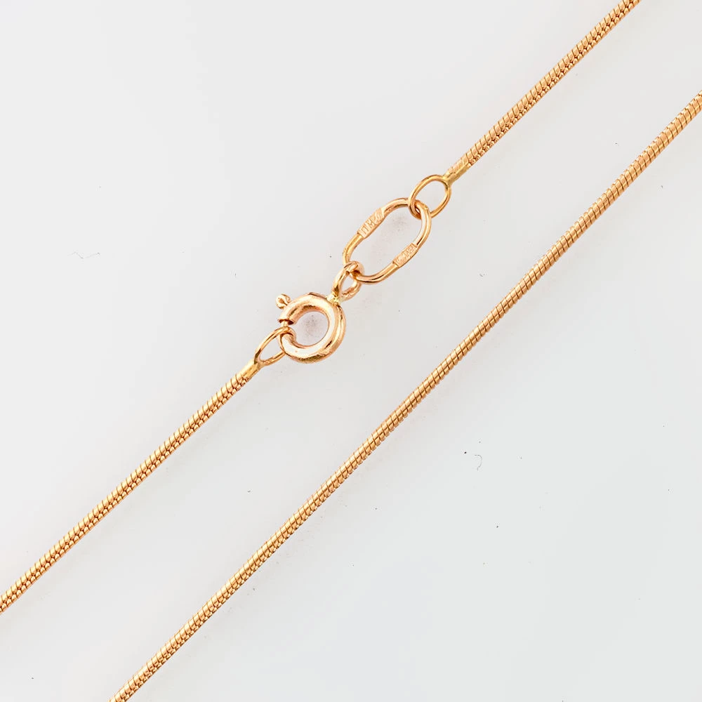 Цепь из красного золота 585 пробы