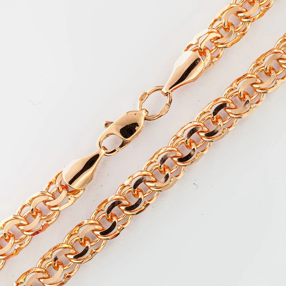 Цепь из красного золота 585 пробы