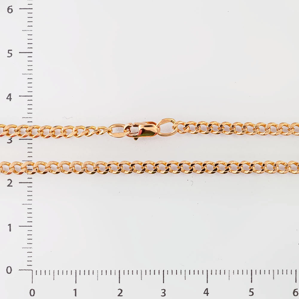Цепь из красного золота 585 пробы