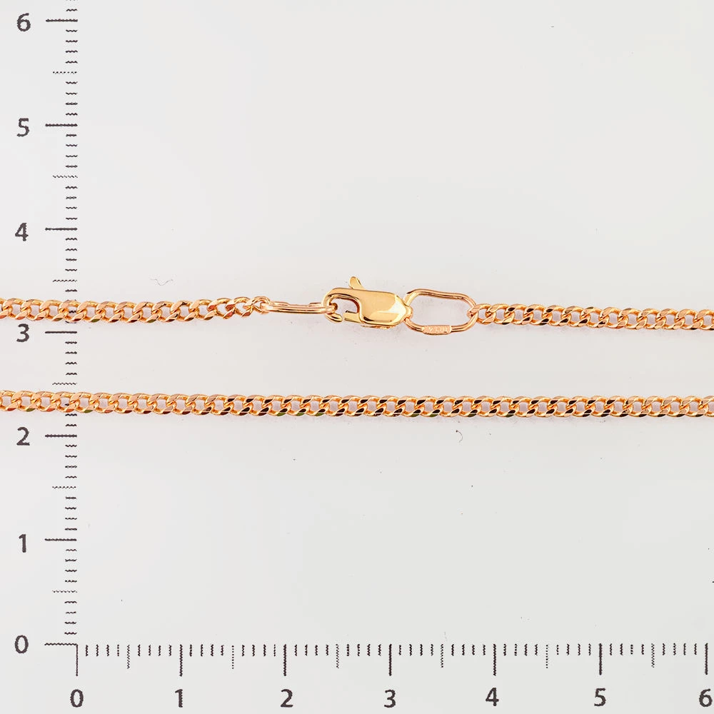 Цепь из красного золота 585 пробы