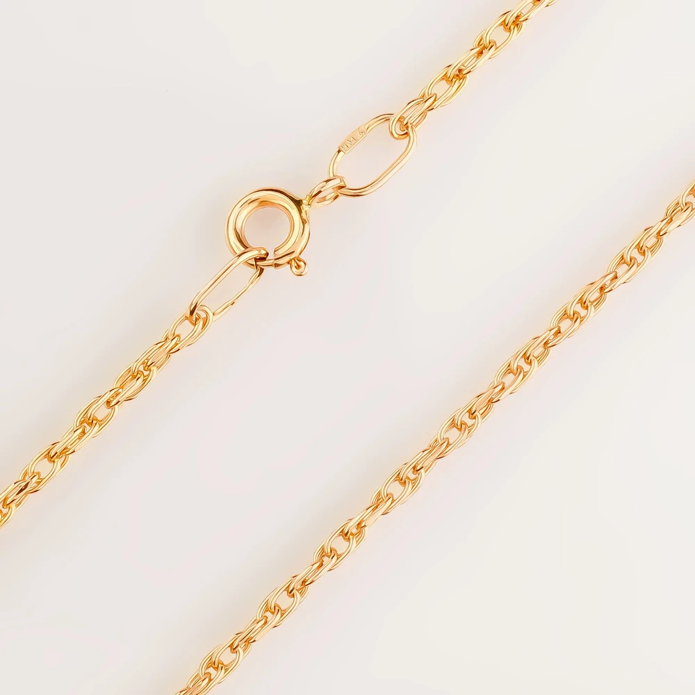 Цепь из красного золота 585 пробы