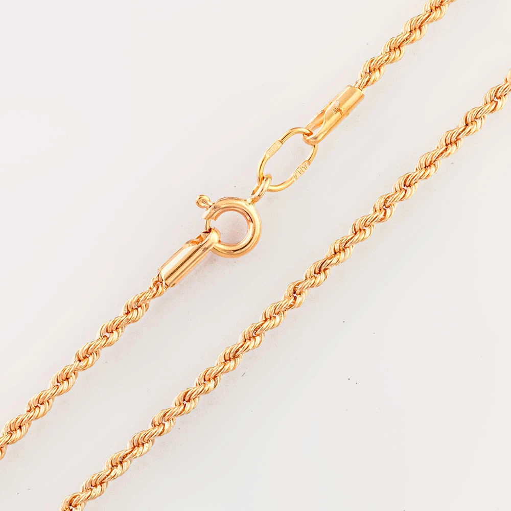 Цепь из красного золота 585 пробы