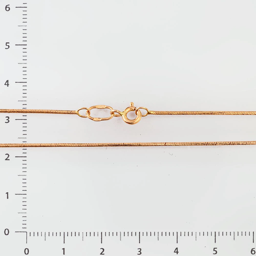 Цепь из красного золота 585 пробы