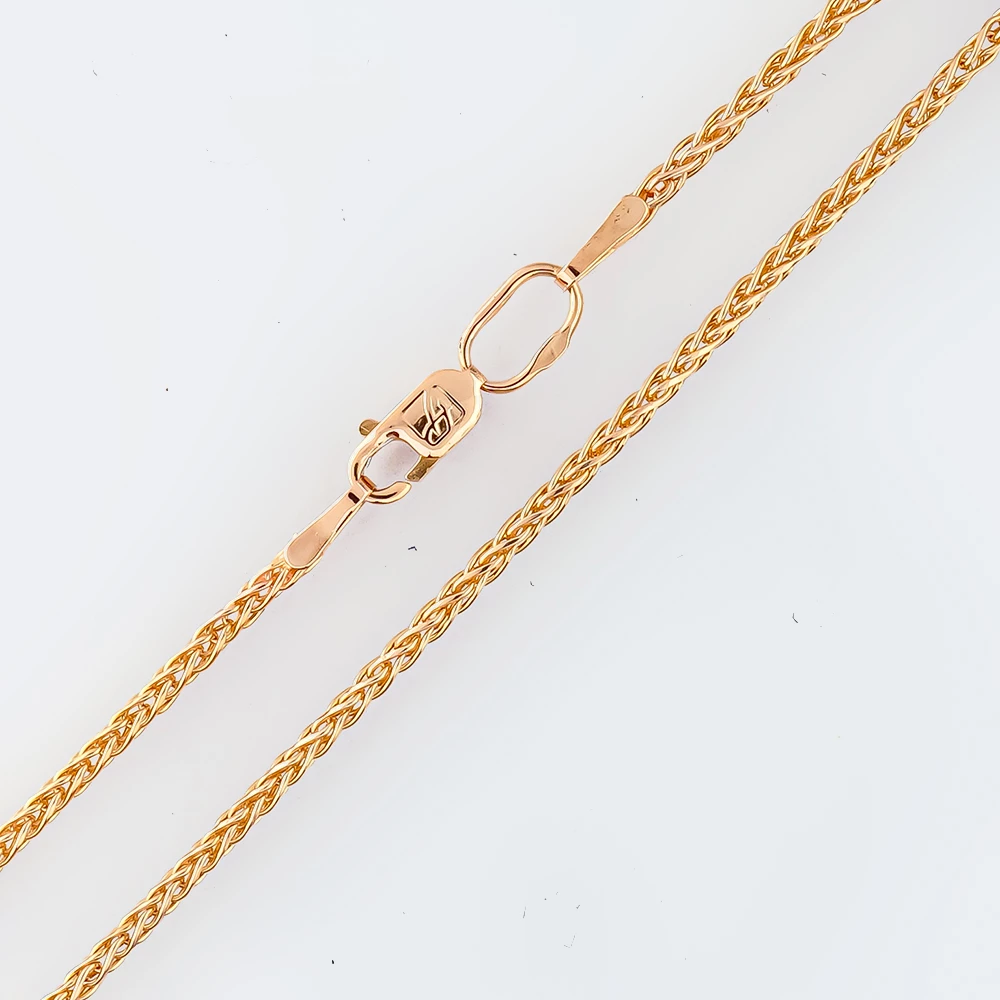 Цепь из красного золота 585 пробы