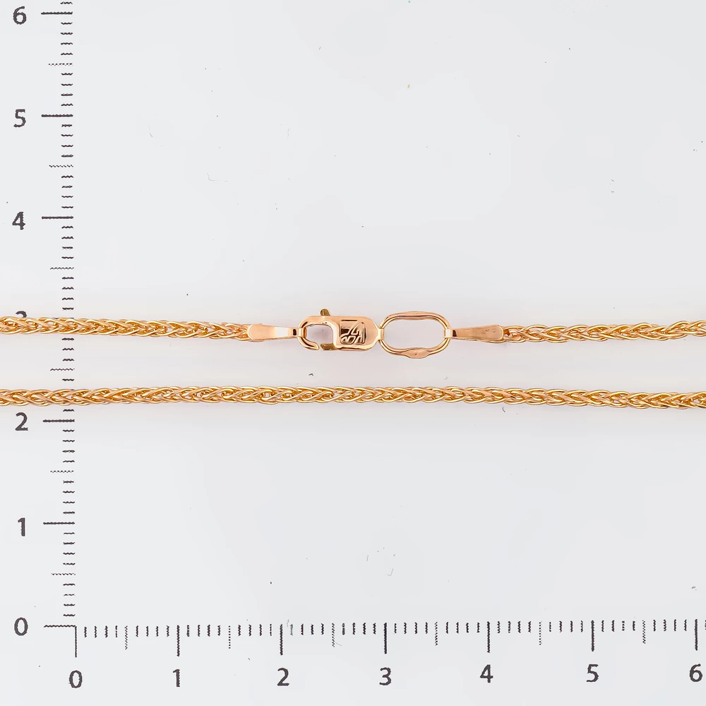 Цепь из красного золота 585 пробы