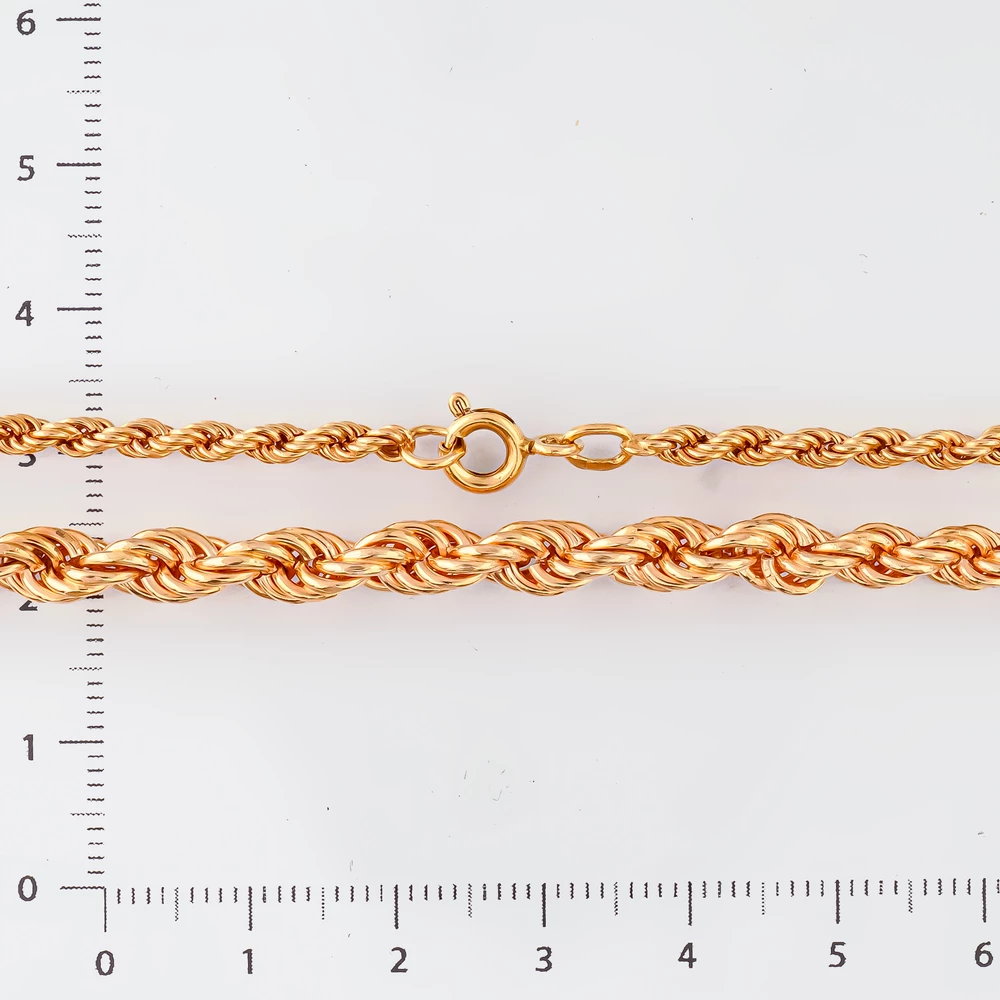 Цепь из красного золота 583 пробы