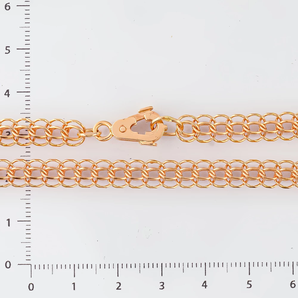 Цепь из красного золота 585 пробы