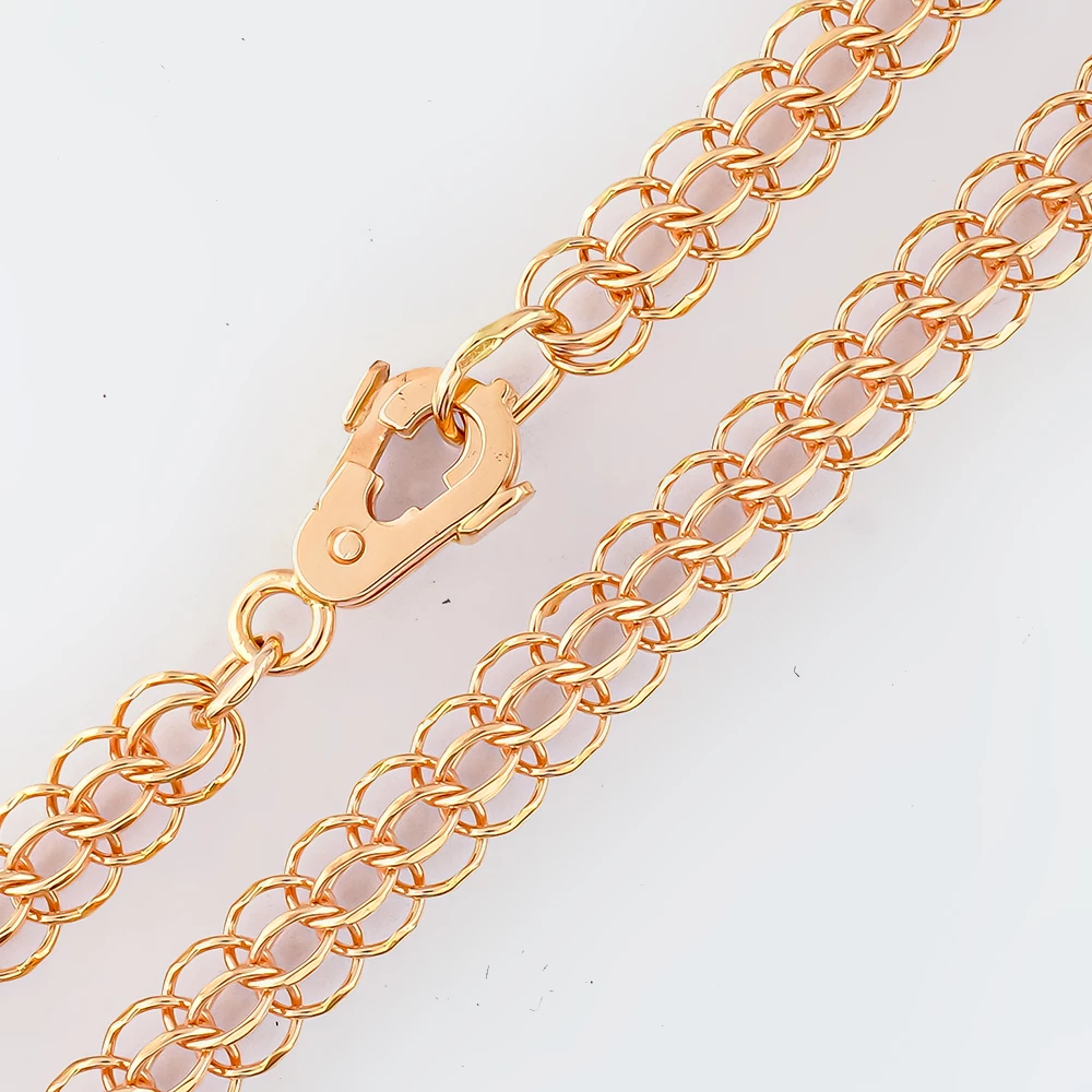 Цепь из красного золота 585 пробы