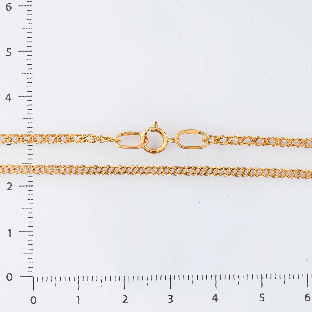 Цепь из красного золота 585 пробы