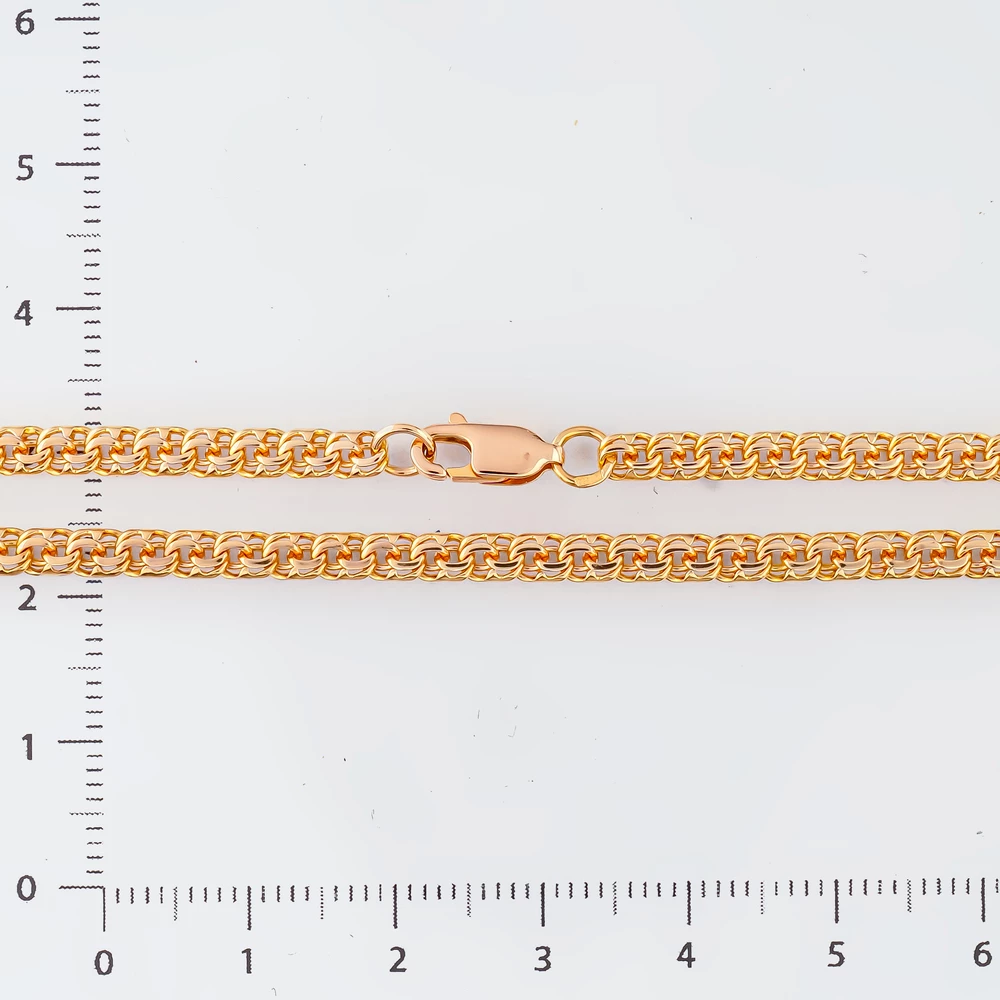 Цепь из красного золота 585 пробы