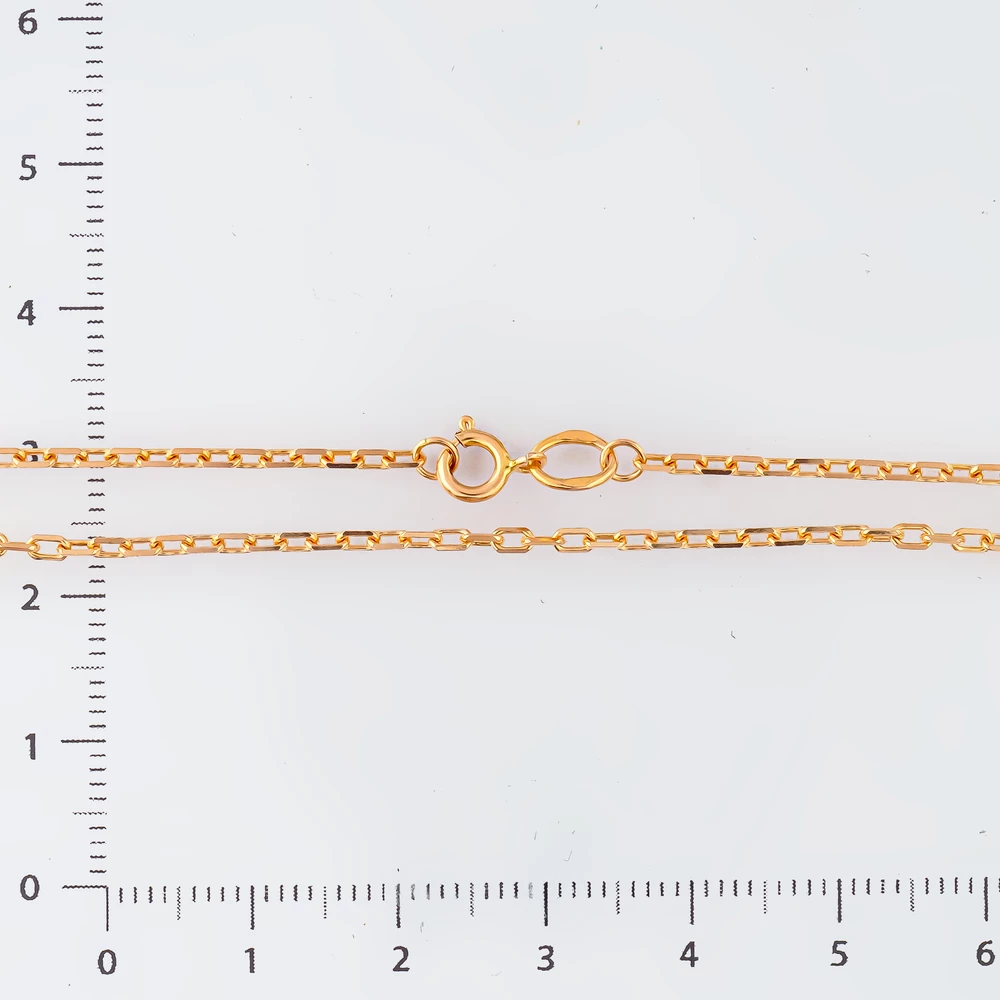 Цепь из красного золота 585 пробы