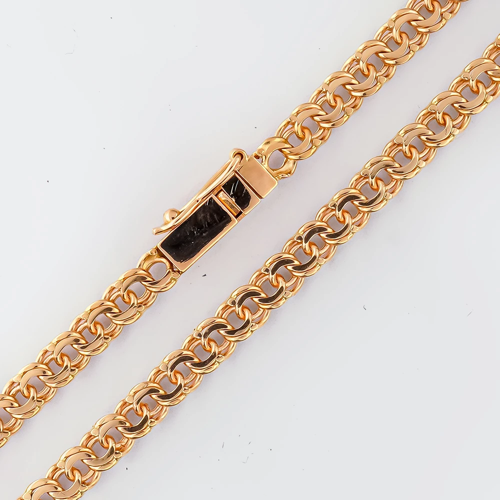 Цепь из красного золота 585 пробы