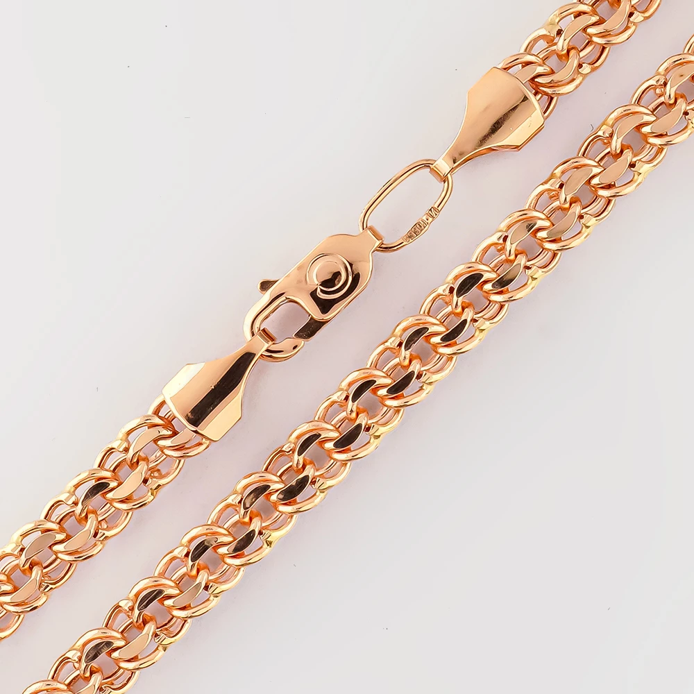 Цепь из красного золота 585 пробы