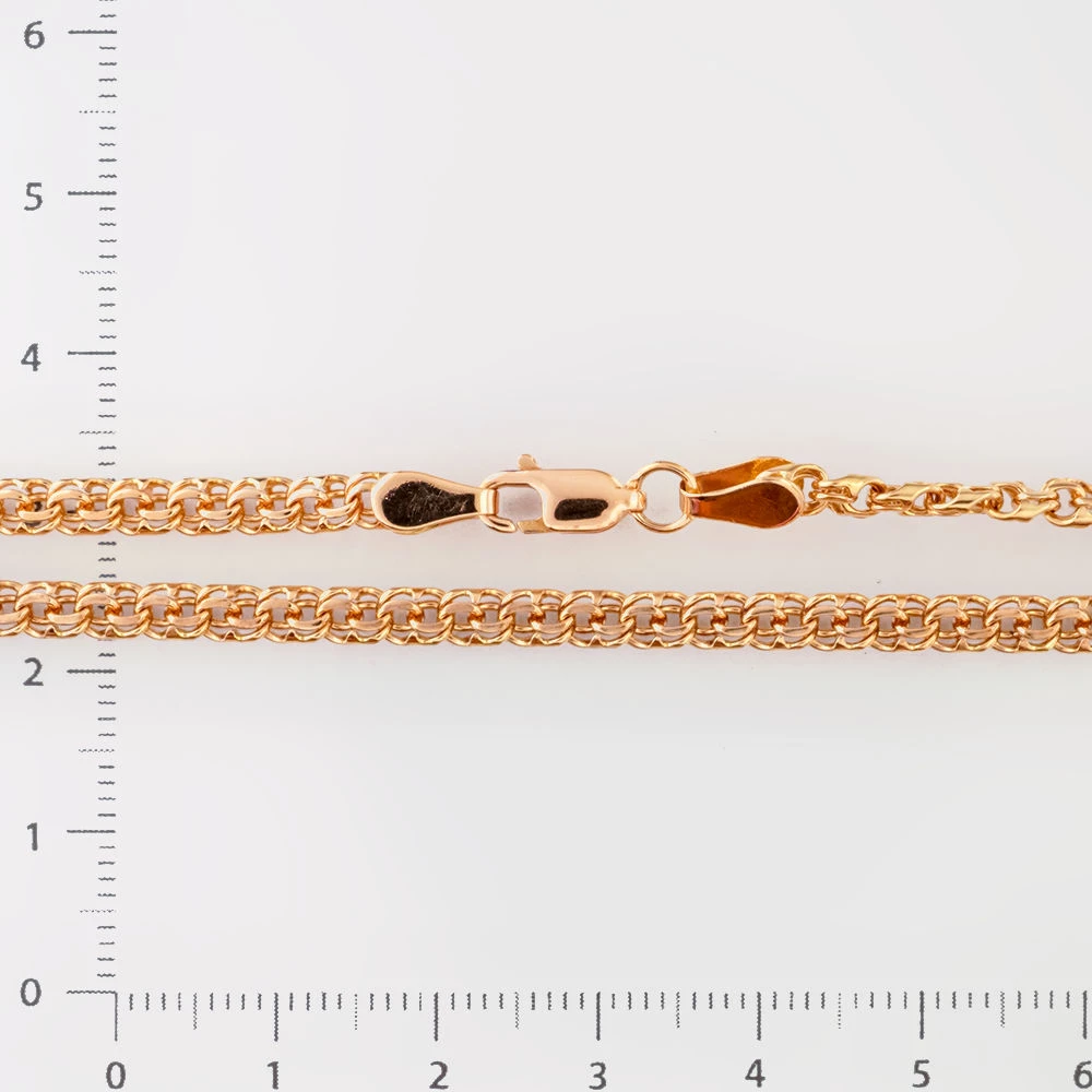 Цепь из красного золота 585 пробы