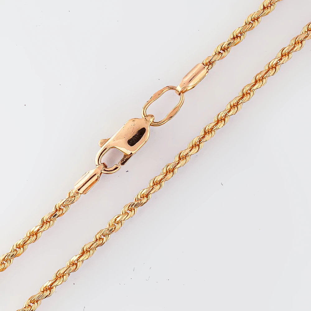 Цепь из красного золота 585 пробы