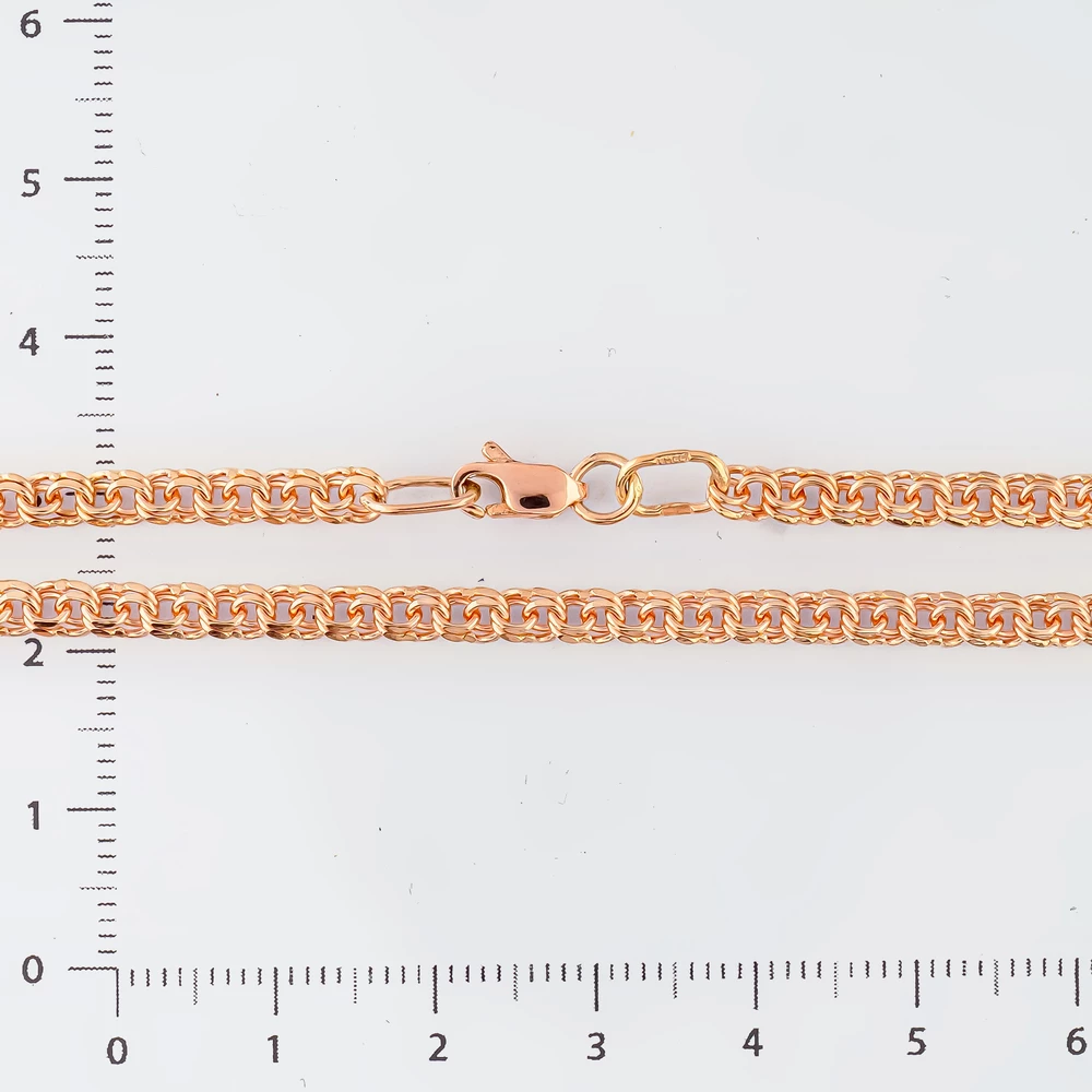 Цепь из красного золота 585 пробы