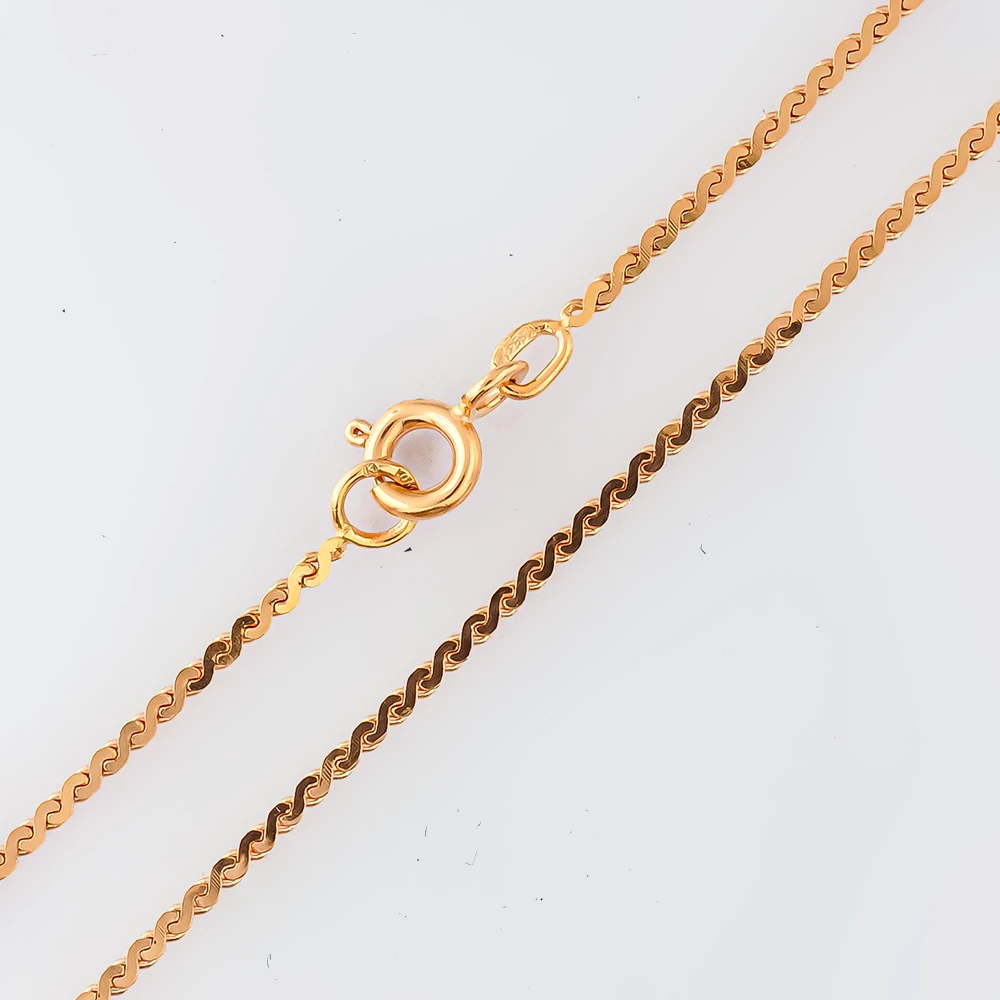 Цепь из красного золота 583 пробы